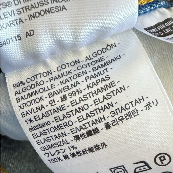 Levi’s 501 White Oak Blue Jeans Size 25 - Picture 8 of 8